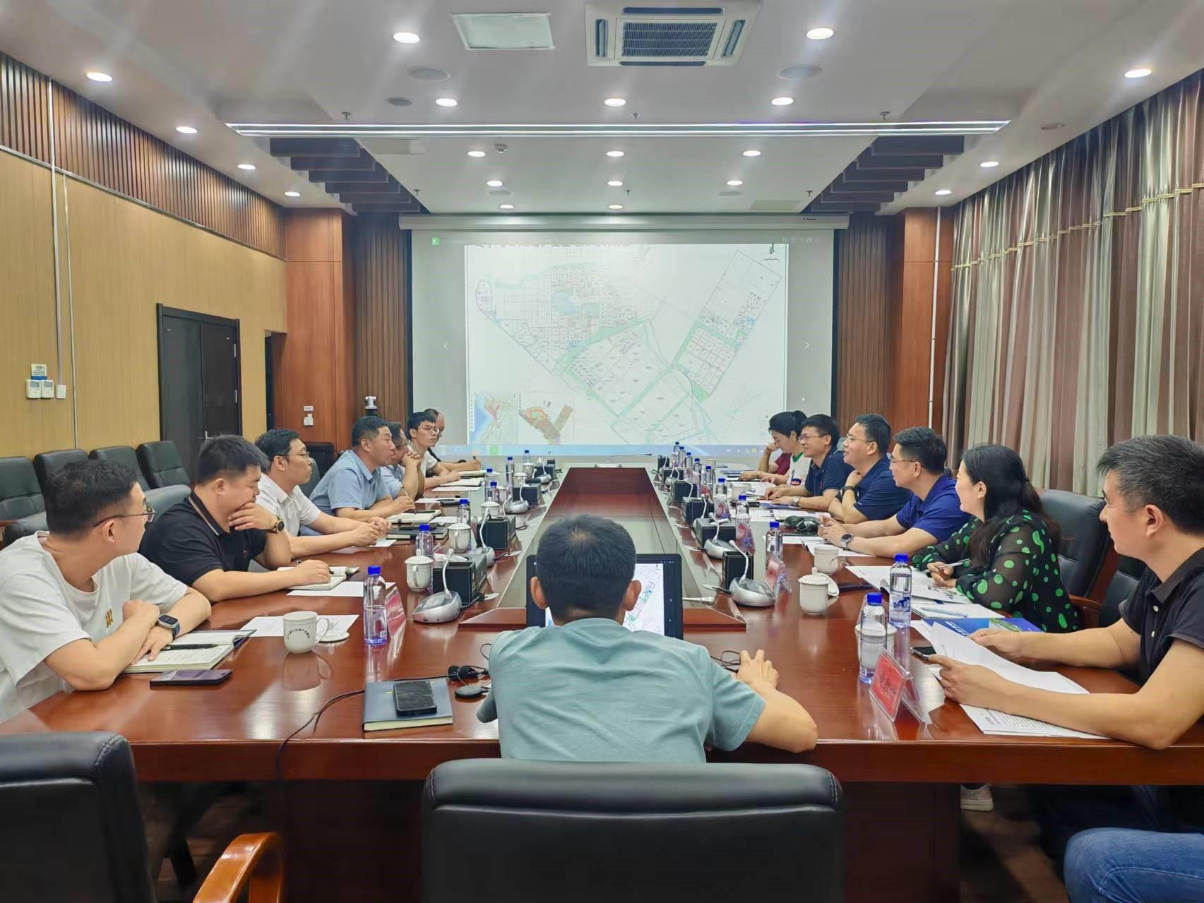 调研组在辽宁（营口）沿海产业基地座谈